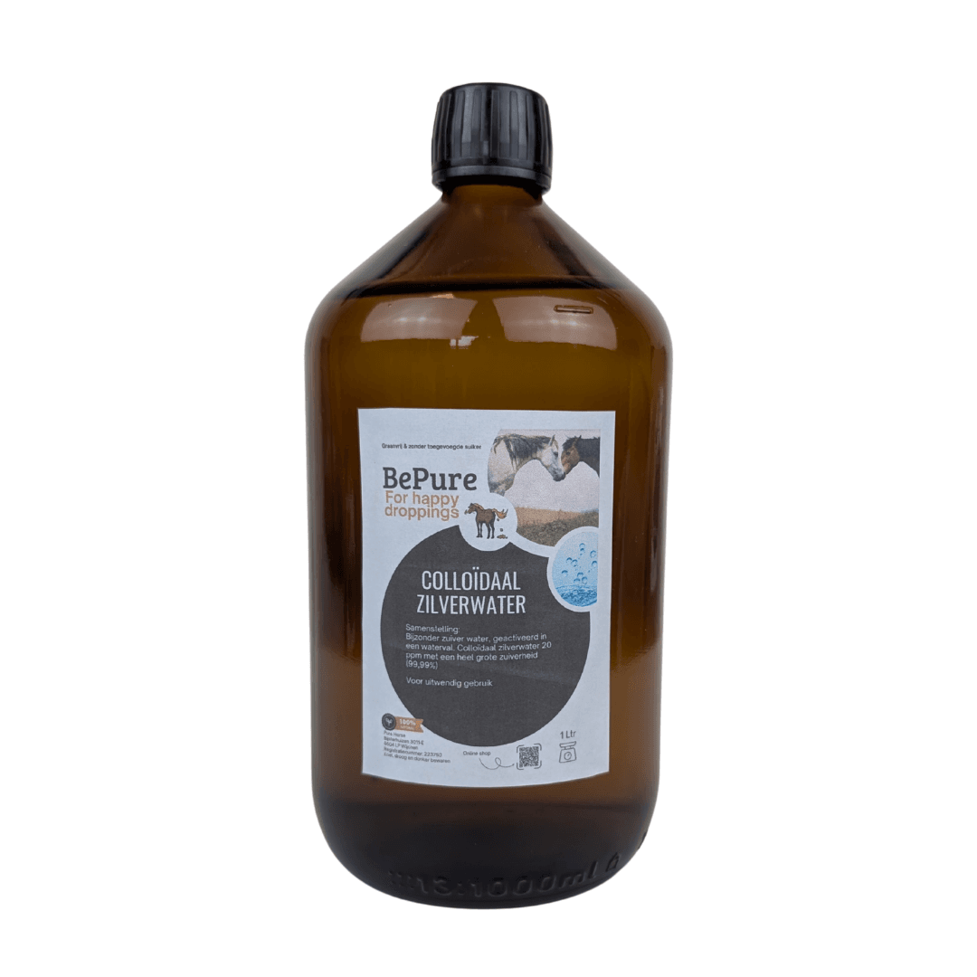 Collodiaal zilverwater paarden