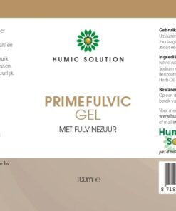 Alternative view of Humic solutions | Prime Fulvic Gel